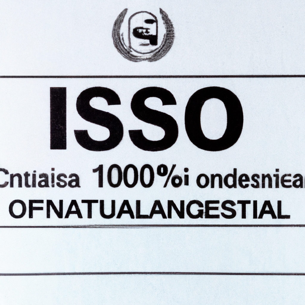 Certificado de Qualidade ISO 9001 2023